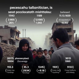 A powerful and emotional documentary-style video focusing on the humanitarian crisis in Gaza, depicting the struggles of civilians affected by conflict