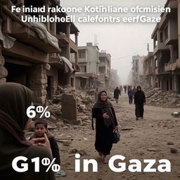 A powerful and emotional documentary-style video focusing on the humanitarian crisis in Gaza, depicting the struggles of civilians affected by conflict