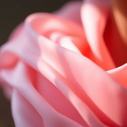 A close-up, artistic depiction focusing on the texture and color of delicate pink skin, highlighting soft curves and light play, invoking a sense of softness and beauty