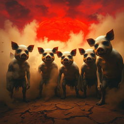 A striking portrayal of the hot and frightening atmosphere in Padang Mahsyar