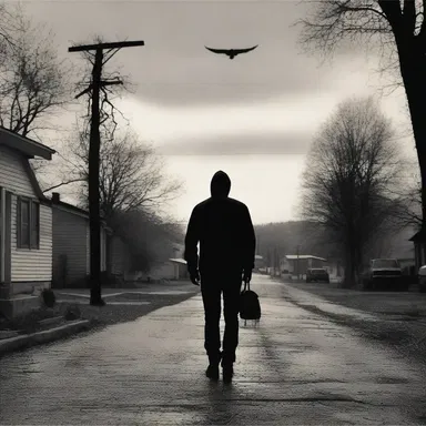 The horror movie depicted a small town in middle America plagued by a terrifying supernatural force, presenting a dark and twisted interpretation of Americana.