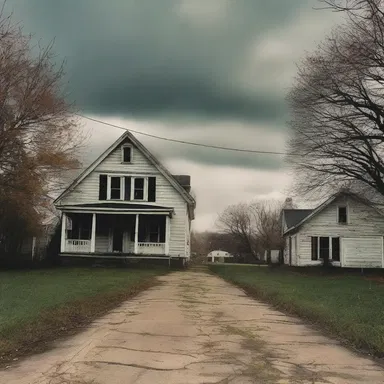 The horror movie depicted a small town in middle America plagued by a terrifying supernatural force, presenting a dark and twisted interpretation of Americana.