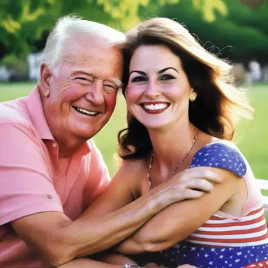 She fell in love with an American and began to americanise her lifestyle.