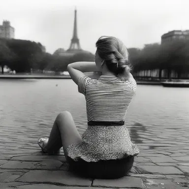 She fell in love with an American and began to americanise her lifestyle.