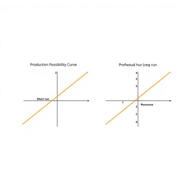 A high-quality illustration featuring two separate graphs on a white background