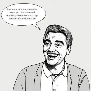 He told a funny joke but had to americanise it so that the audience would understand the cultural references.