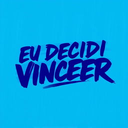 A vibrant blue background created with a brushstroke effect