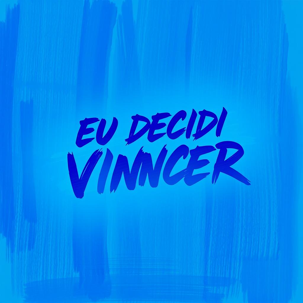 A vibrant blue background created with a brushstroke effect
