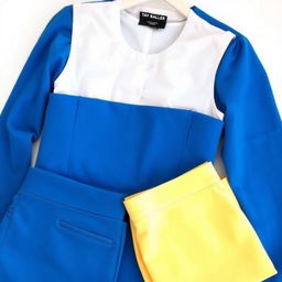 A stylish outfit featuring a sleek, modern design