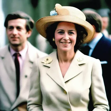 As a film buff, she indulged in her anglophilia by watching British films and documentaries about British culture.