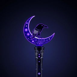 A beautifully designed light stick for a K-Pop idol named Jemmie, featuring a dark theme