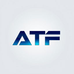 A modern logo design featuring the words 'ATF' prominently displayed