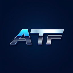 A modern logo design featuring the words 'ATF' prominently displayed