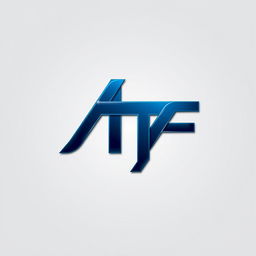 A sleek and modern logo design featuring the initials 'ATF'