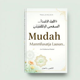 A book cover design titled "Mudah Dalam Manifestasi Ibadah"