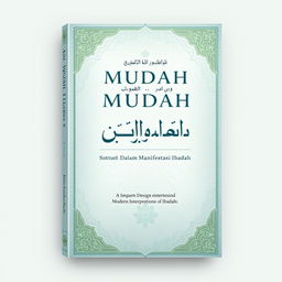 A book cover design titled "Mudah Dalam Manifestasi Ibadah"