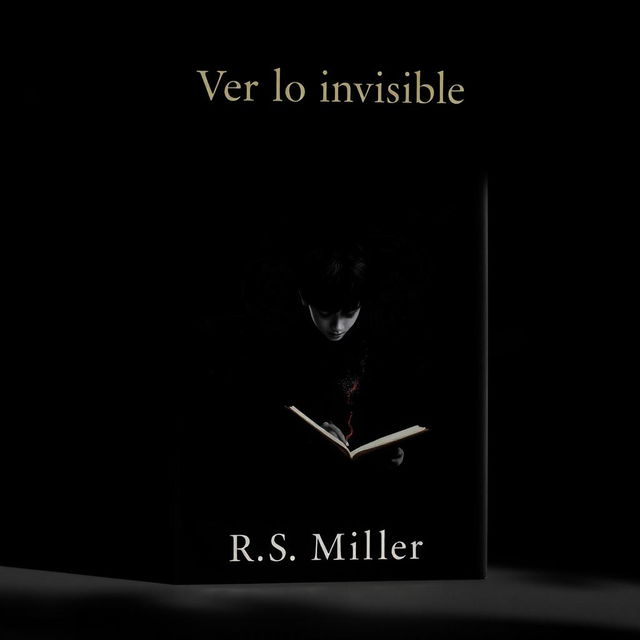 A minimalist and dark book cover featuring a teenage character who embodies the theme of schizophrenia, intensely drawing macabre and terrifying images