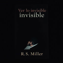 A minimalist and dark book cover featuring a teenage character who embodies the theme of schizophrenia, intensely drawing macabre and terrifying images