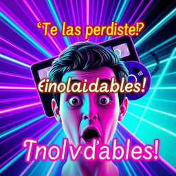A vibrant and eye-catching YouTube thumbnail for a video titled '¿Te las perdiste? ¡Ciencia Ficción de Culto! - Las mejores películas de los 80, 90 y 2000