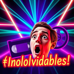 A vibrant and eye-catching YouTube thumbnail for a video titled '¿Te las perdiste? ¡Ciencia Ficción de Culto! - Las mejores películas de los 80, 90 y 2000