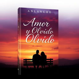 A captivating book cover design for 'Amor y Olvido'