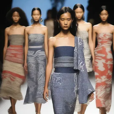 The Austronesian-inspired patterns and textiles are becoming a trend in the fashion world.