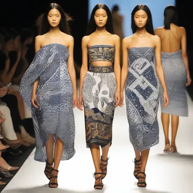The Austronesian-inspired patterns and textiles are becoming a trend in the fashion world.