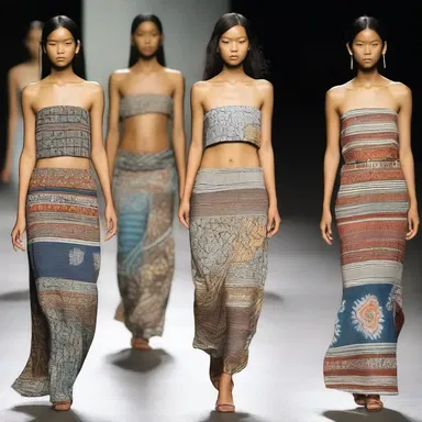 The Austronesian-inspired patterns and textiles are becoming a trend in the fashion world.