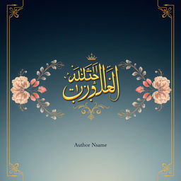A beautifully designed book cover featuring an artistic and elegant title page