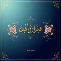 A beautifully designed book cover featuring an artistic and elegant title page