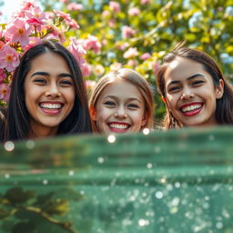 Enhance the vibrancy of the photo, focusing on brightening the colors and adding depth to the image