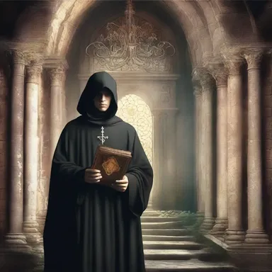 In the fantasy novel, the protagonist embarks on a quest to uncover the secret knowledge of the benedictine order.