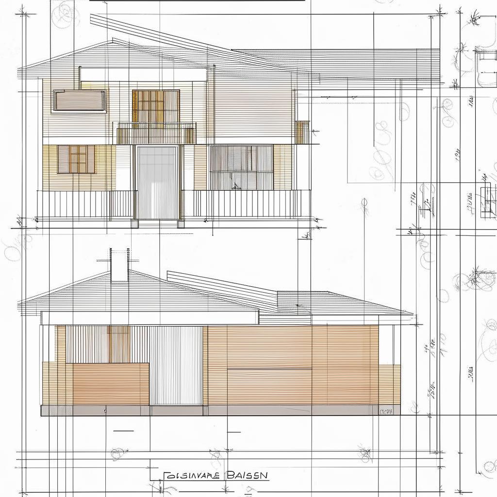 Detailed architectural plan for a house measuring 28 feet in width and 50 feet in length