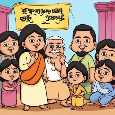 The popular Bengali cartoon series 'Gopal Bhar' entertains viewers with its humor and wit.