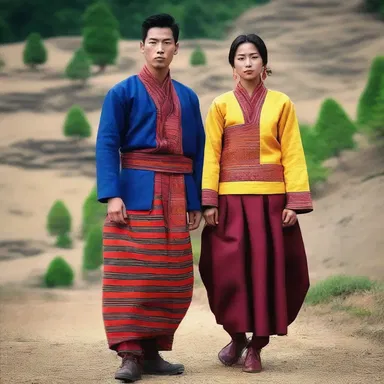 The Bhutanese traditional dress, called the Kira for women and the Gho for men, has become a popular fashion trend worldwide.