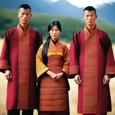 The Bhutanese traditional dress, called the Kira for women and the Gho for men, has become a popular fashion trend worldwide.
