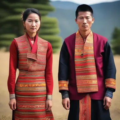 The Bhutanese traditional dress, called the Kira for women and the Gho for men, has become a popular fashion trend worldwide.