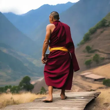 Why did the Bhutanese monk carry a ladder? Because he heard the roof was Bhutanese-able!