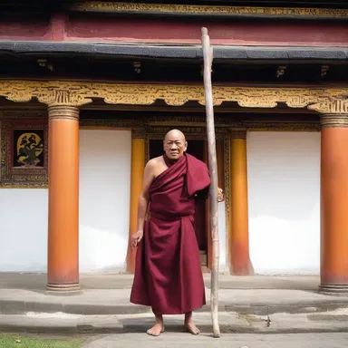 Why did the Bhutanese monk carry a ladder? Because he heard the roof was Bhutanese-able!