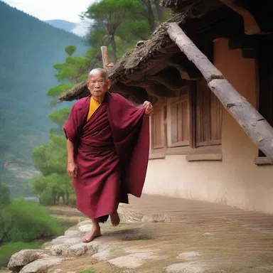 Why did the Bhutanese monk carry a ladder? Because he heard the roof was Bhutanese-able!