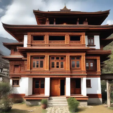 The Bhutanese architectural style, characterized by its intricate woodwork and traditional motifs, has influenced modern architecture and interior design trends.