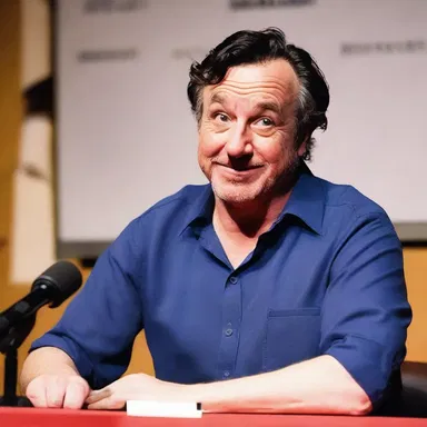 The comedian introduced a new sketch where a biro played a hilarious role in a series of funny mishaps.