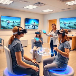 An advanced rehabilitation center integrating technology and metaverse concepts into occupational therapy services