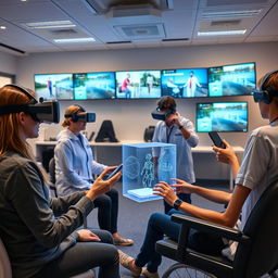 An advanced rehabilitation center integrating technology and metaverse concepts into occupational therapy services