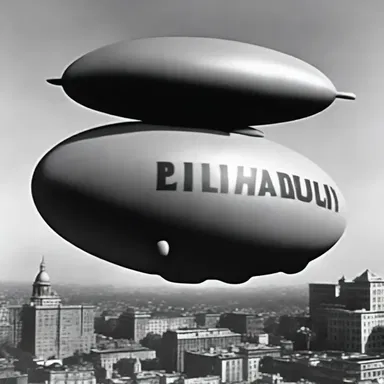 In the movie, the antagonist was portrayed as a blimp, representing the old-fashioned and closed-minded views of a certain political ideology.