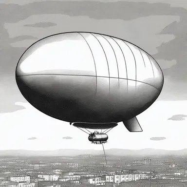 In the novel, the author portrayed a blimp-like character who constantly resisted societal progress and clung to outdated traditions.