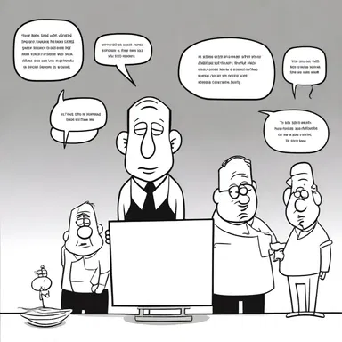 To draw a comic strip, start with a blank page, sketch your characters, add speech bubbles, and Bob's your uncle!