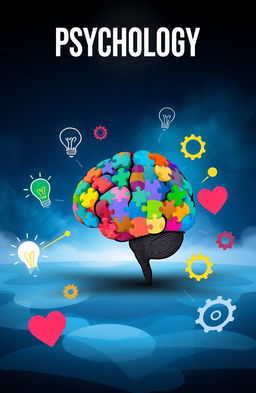 A visually engaging and informative representation of psychology concepts