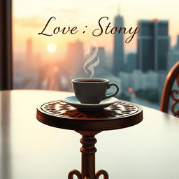 A unique and simple book cover design that captures the essence of a modern love story set in an urban environment