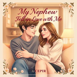 A novel cover for 'My Nephew Fell in Love with Me' by CEPIR